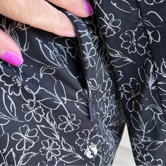 •Hang Ten• Ladies Long Sleeve Floral Sun Protection Top - Size Small - Picture 6 of 8